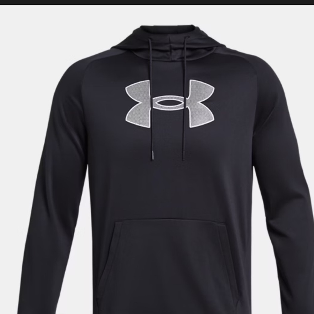 Under Armour Men's Black and Gray Sweater
